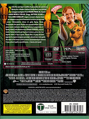 EBOND Scooby-Doo 1^ WARNER custodia SNAPPER VERDE DVD D044011
