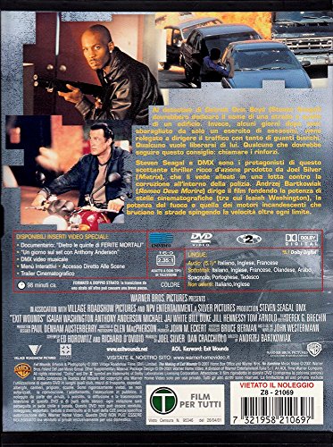 EBOND Ferite Mortali 1^ WARNER custodia SNAPPER DVD DL004623