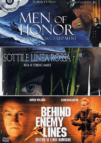 EBOND Cofanetto Military: Men of Honor, Sottile Linea Rossa, Behind Enemy Lines DVD D040180