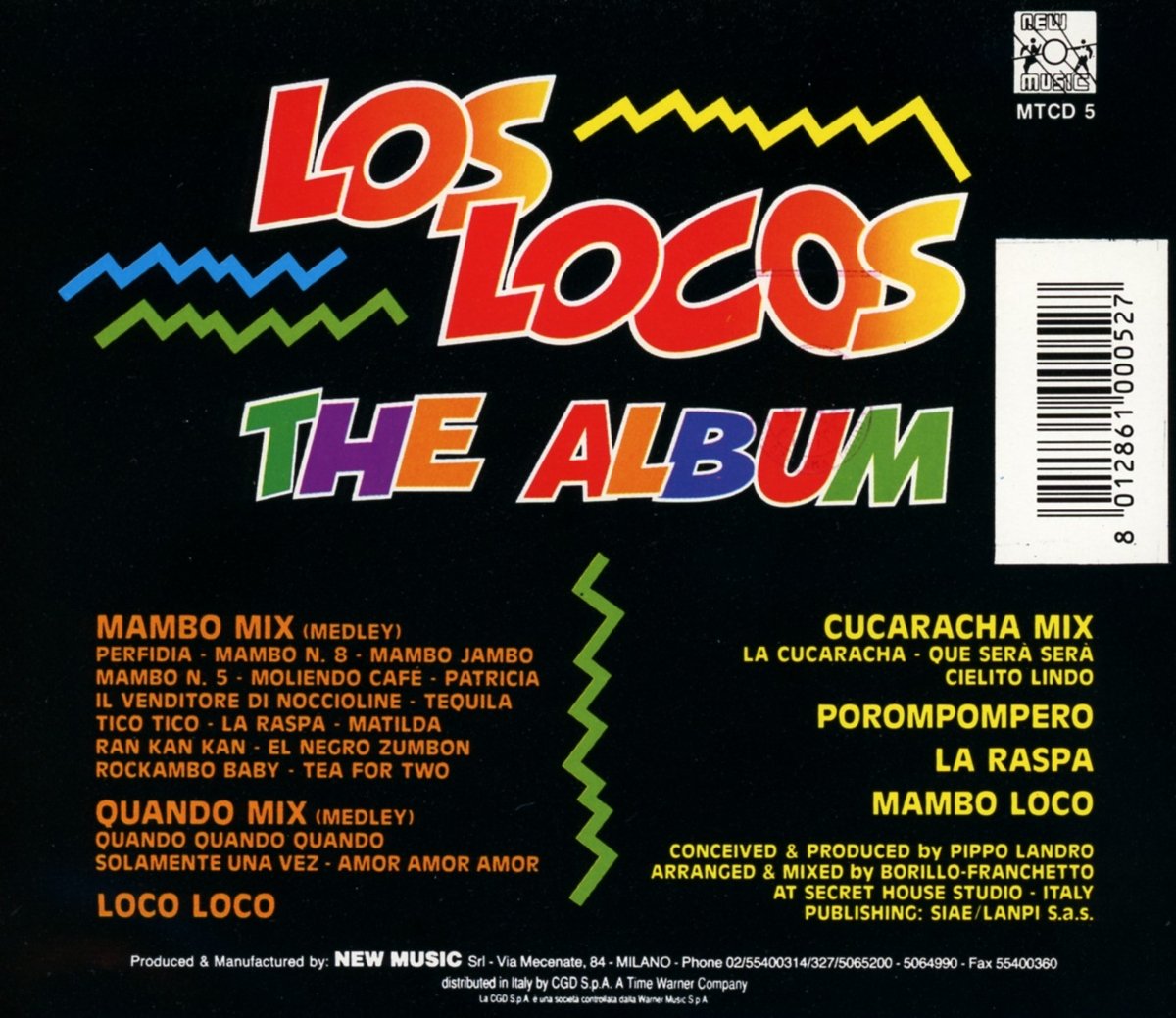 EBOND Los Locos - Mambo Mix (The Album) CD CD005020