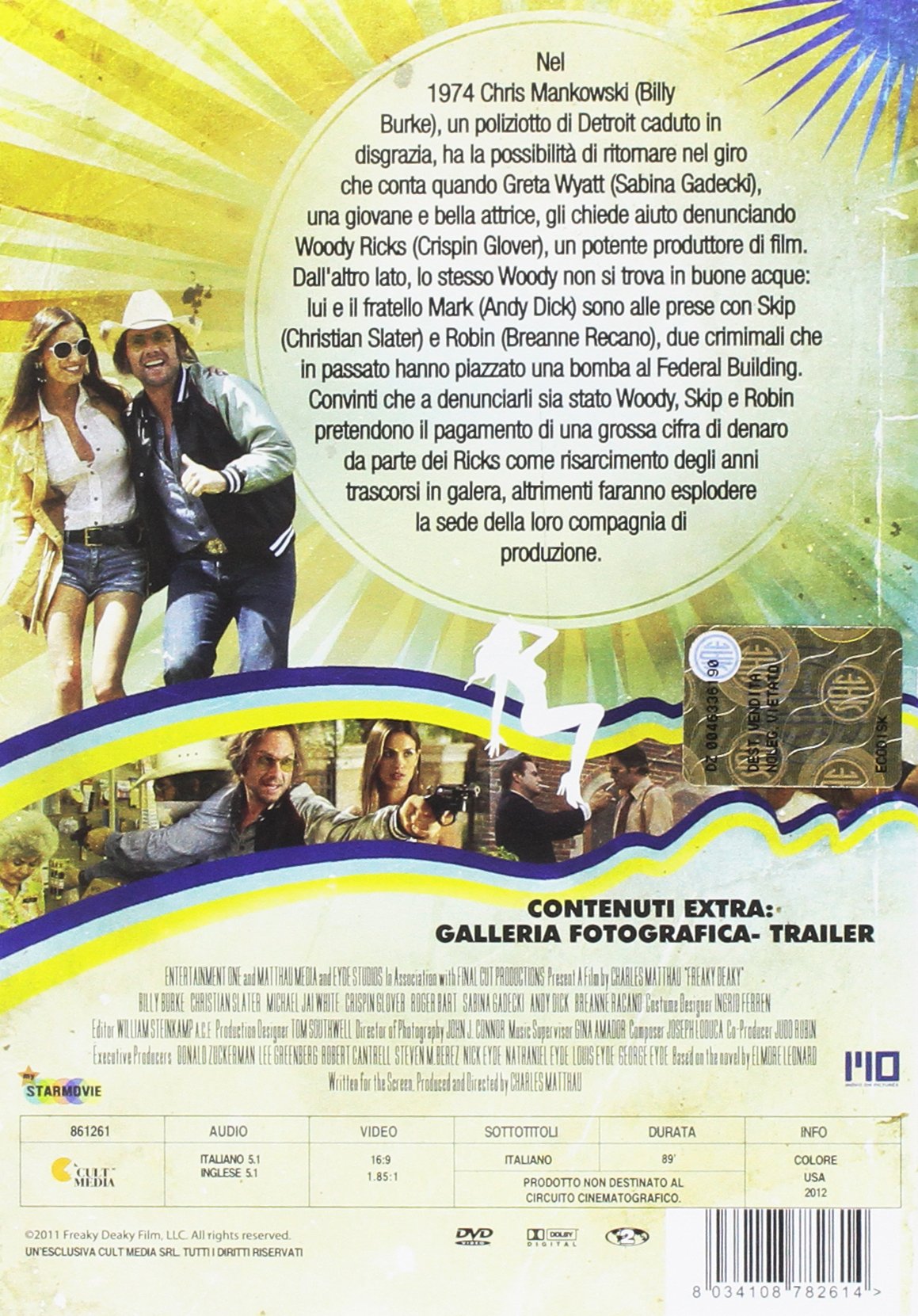 EBOND Freaky Deaky DVD Ex-Noleggio ND012031