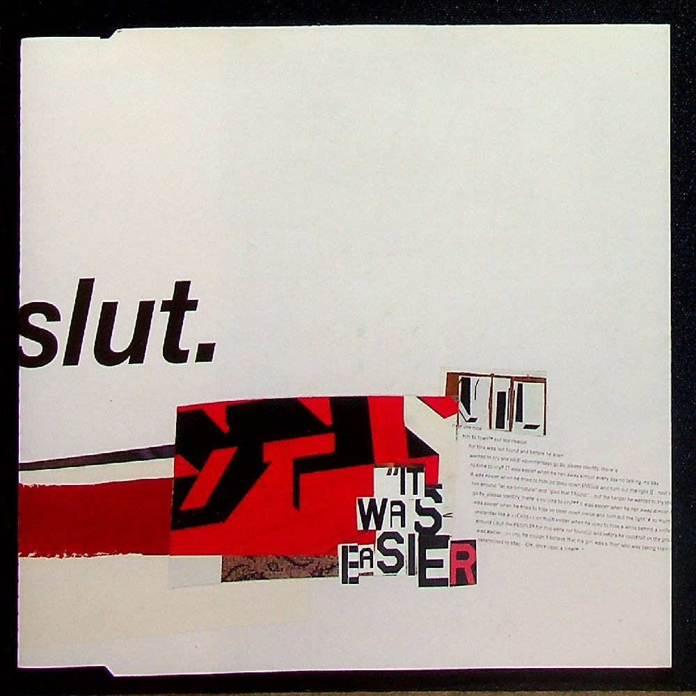 EBOND Slut - It Was Easier - Virgin - 8 97232 0 5, Virgin - 7243 8 97232 0 5 - Europe CD CD003037