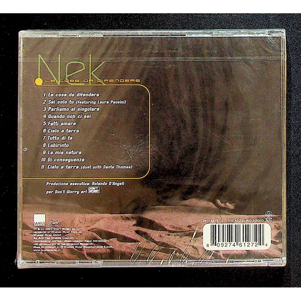 EBOND Nek - Le Cose Da Difendere - Sigillato CD CD005120