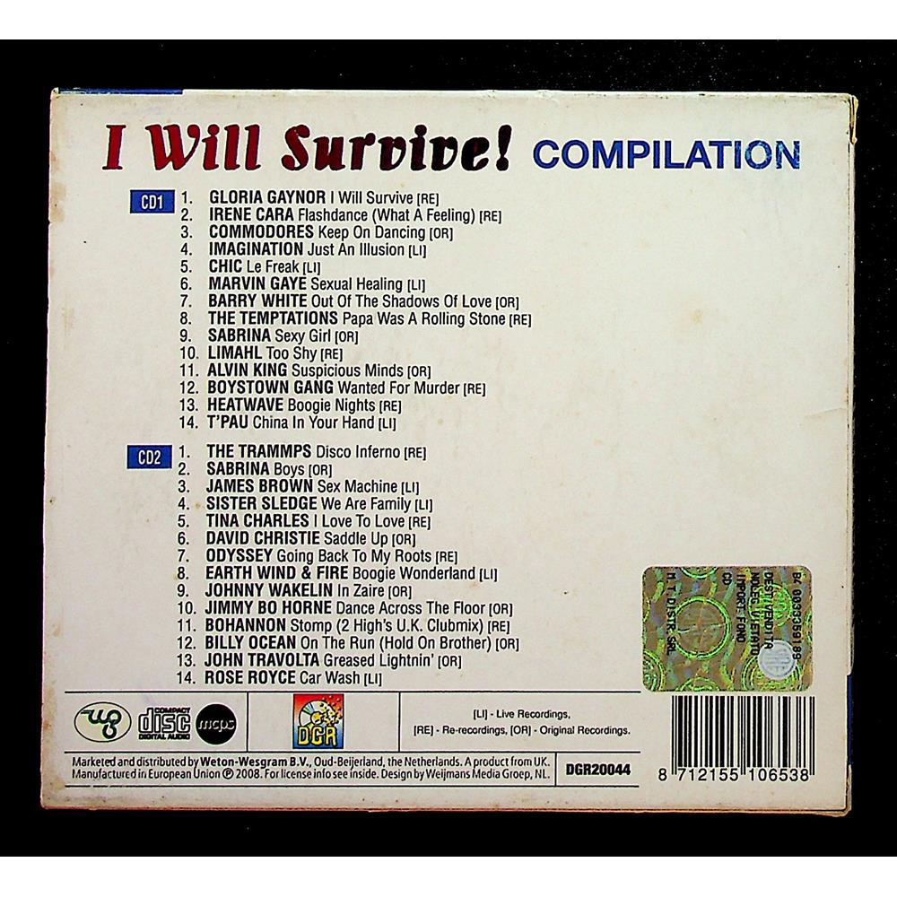 EBOND Various - I Will Survive! Compilation CD CD005154