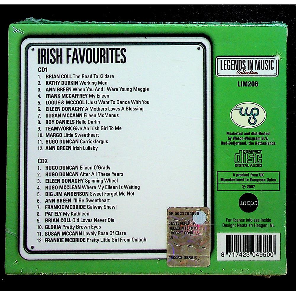 EBOND Irish Favourites - Legends In Music Collection CD CD006173