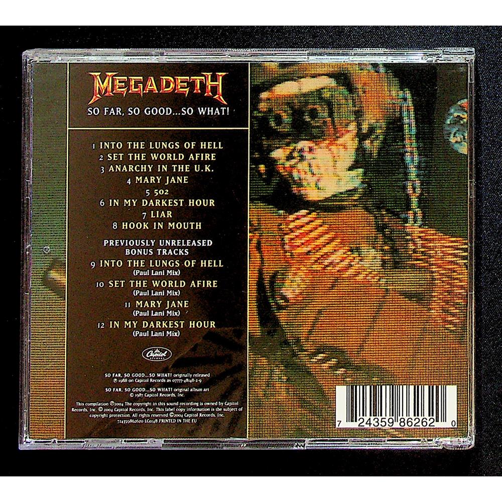 EBOND Megadeth - So Far, So Good... So What! CD CD007014