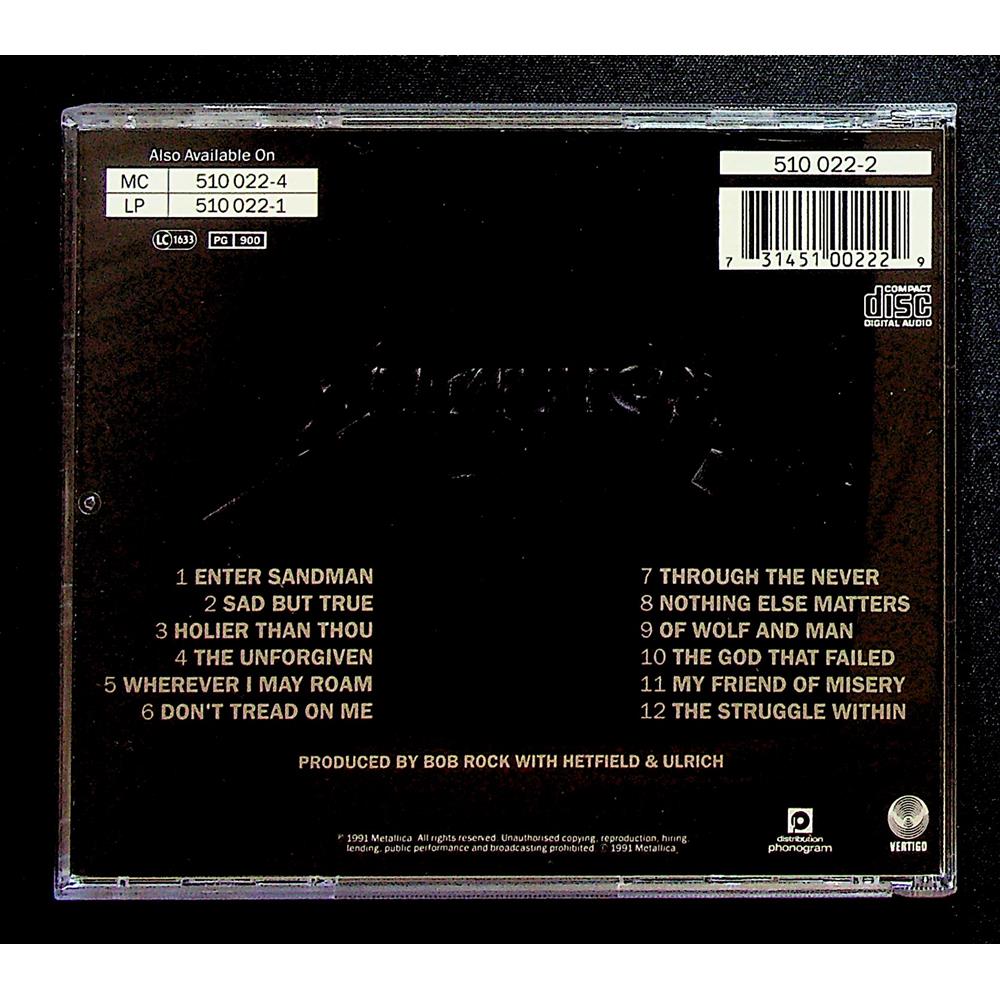 EBOND Metallica - Metallica CD CD007037