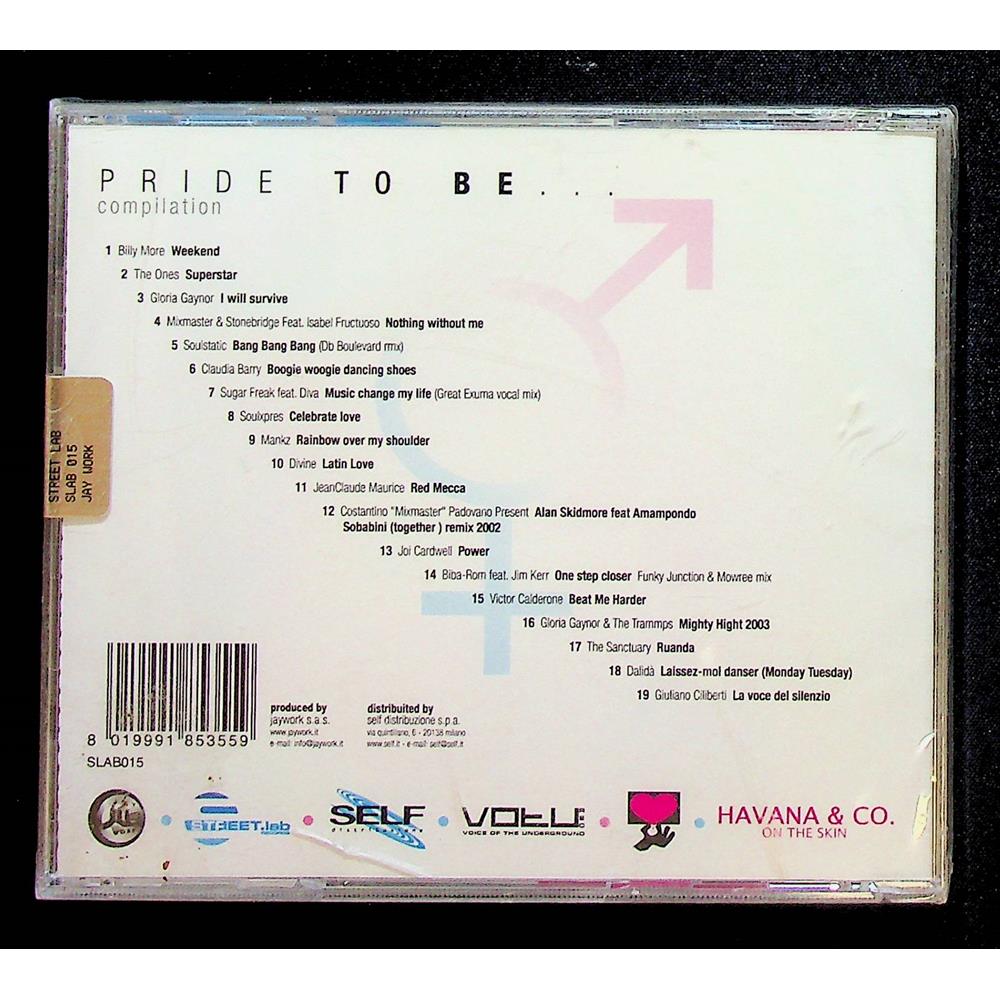EBOND Costantino ''Mixmaster'' Padovano - Pride To Be... CD CD007150