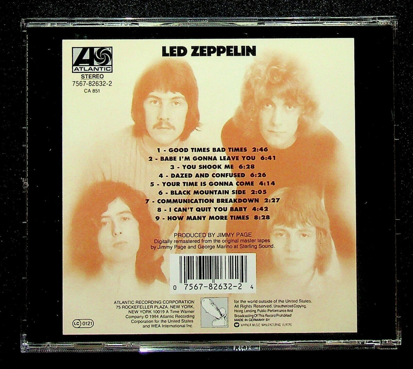 EBOND Led Zeppelin - Led Zeppelin CD CD018001