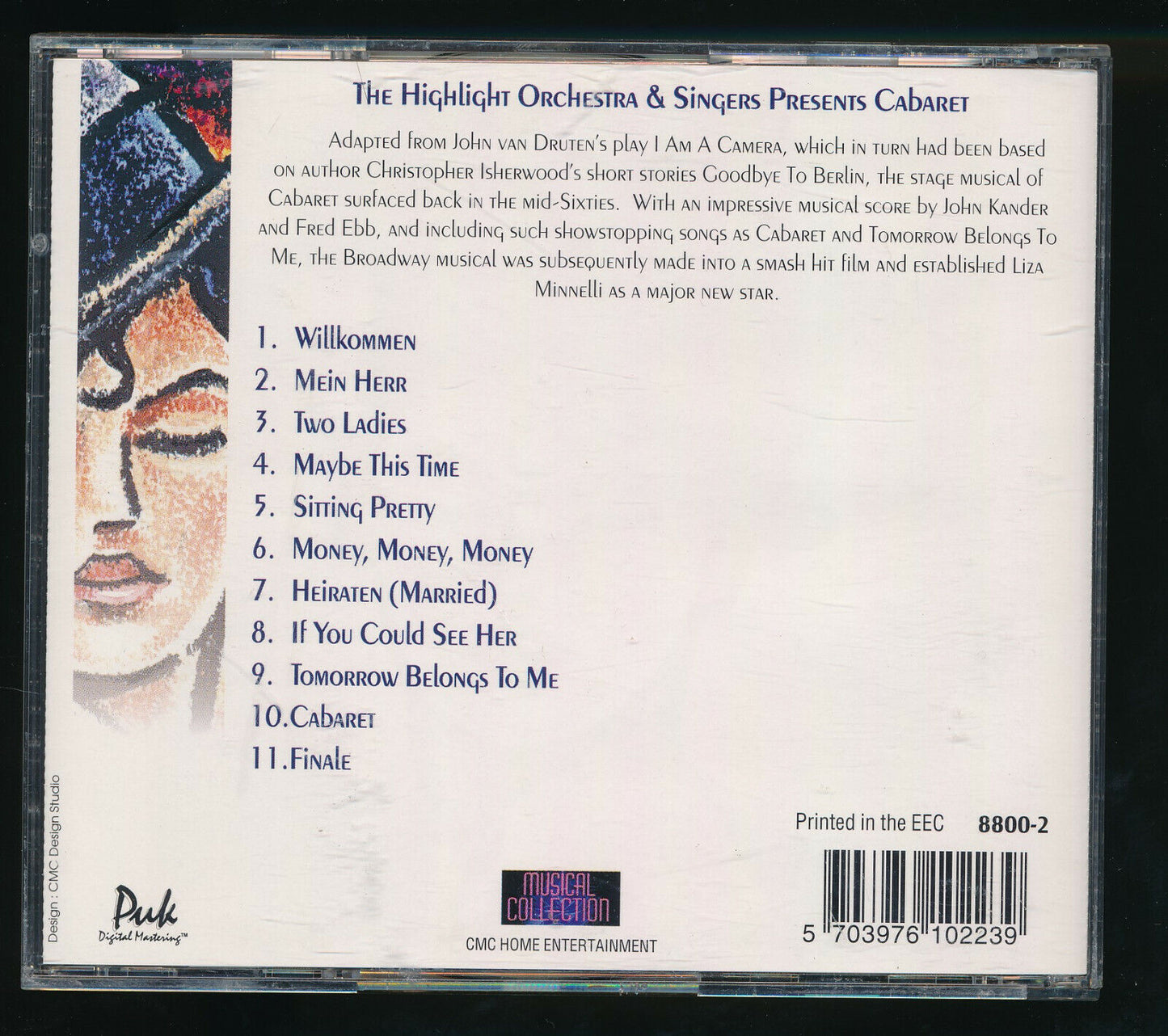 EBOND The Highlight Orchestra & Singers - Cabaret CD CD030041