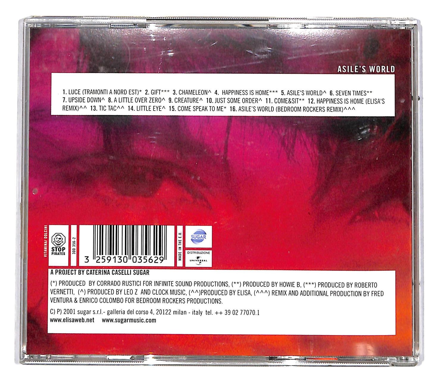 EBOND Elisa - Asile's World CD CD035949
