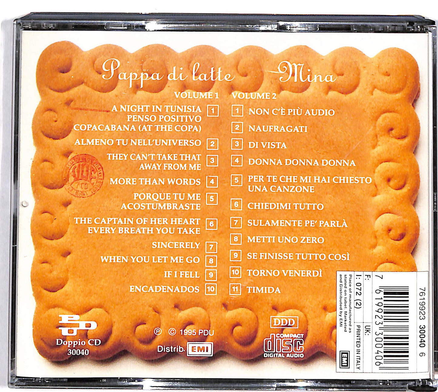 EBOND Mina - Pappa Di Latte Vol. ½ CD CD036007