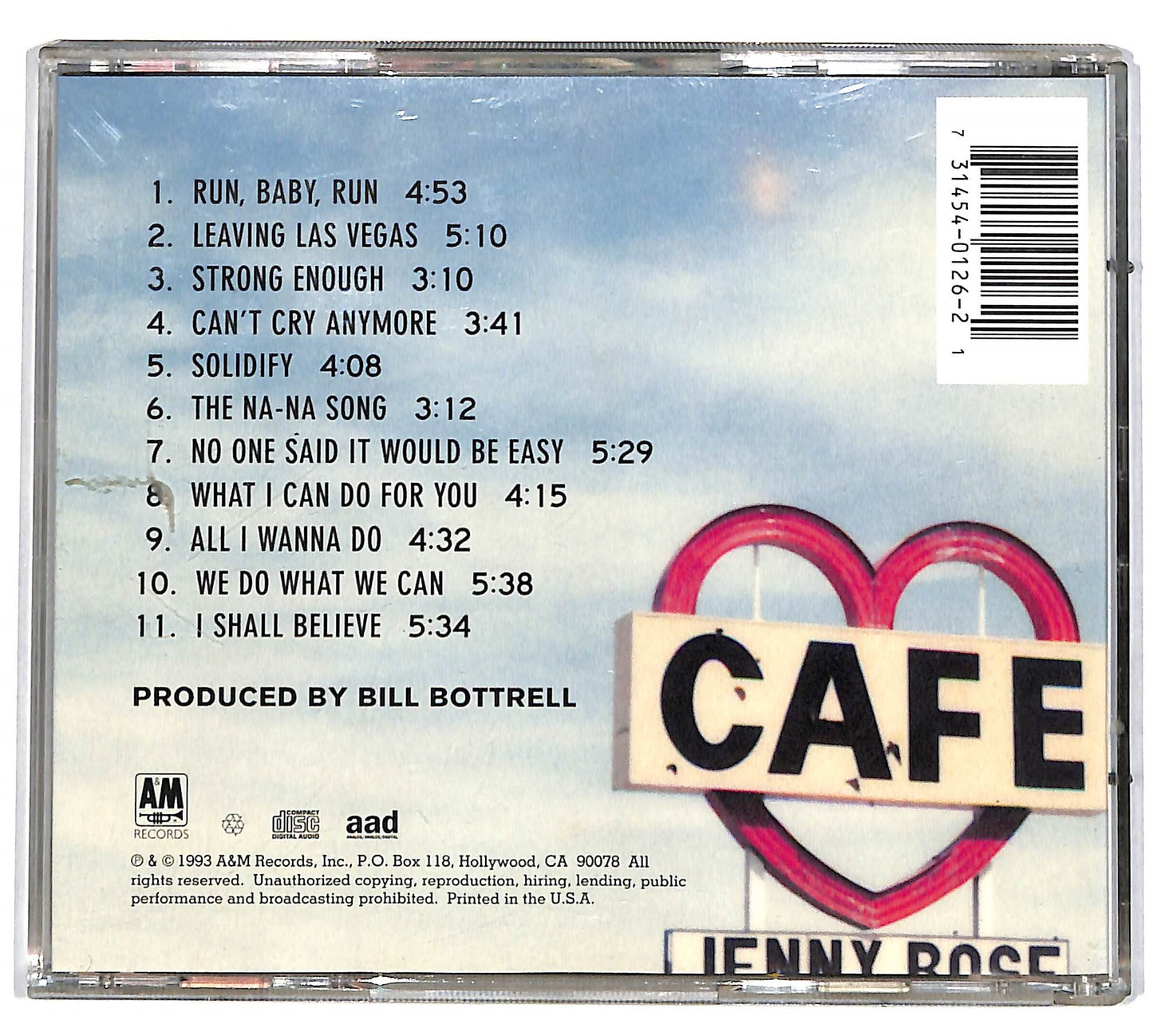 EBOND Sheryl Crow - Tuesday Night Music Club CD CD036019