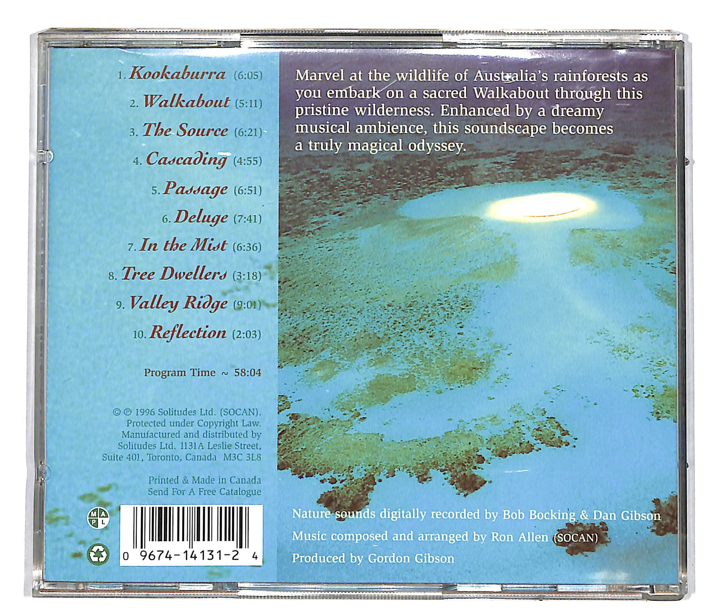 EBOND Dan Gibson, Ron Allen - Australian Odyssey CD CD036031