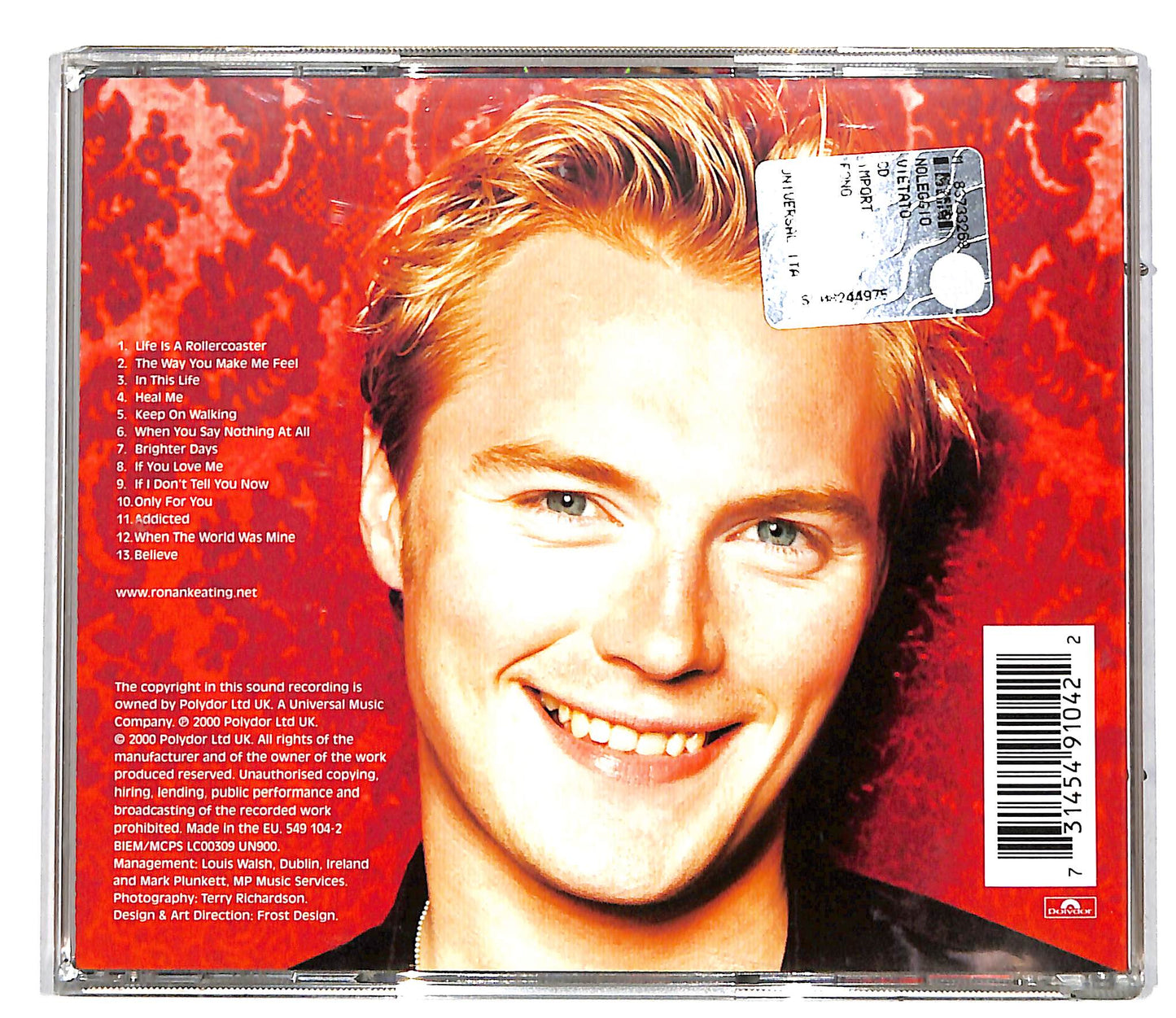 EBOND Ronan keating - Ronan CD CD036039