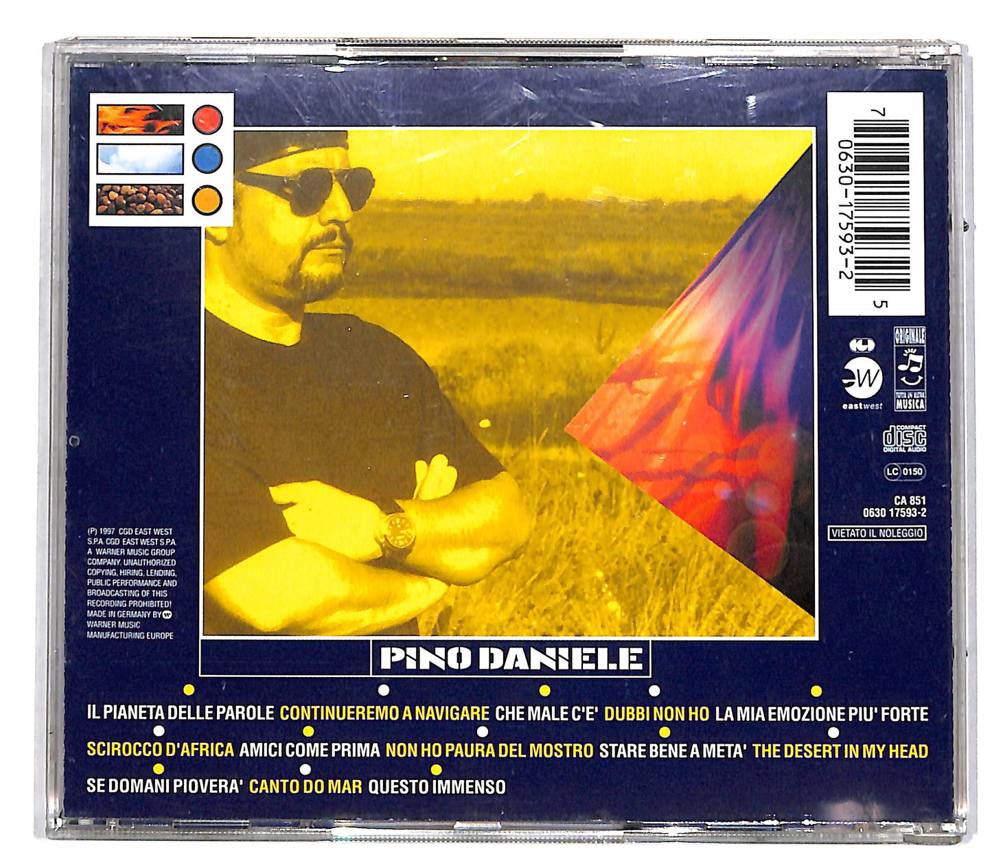 EBOND Pino Daniele - Dimmi Cosa Succede Sulla Terra CD CD036111