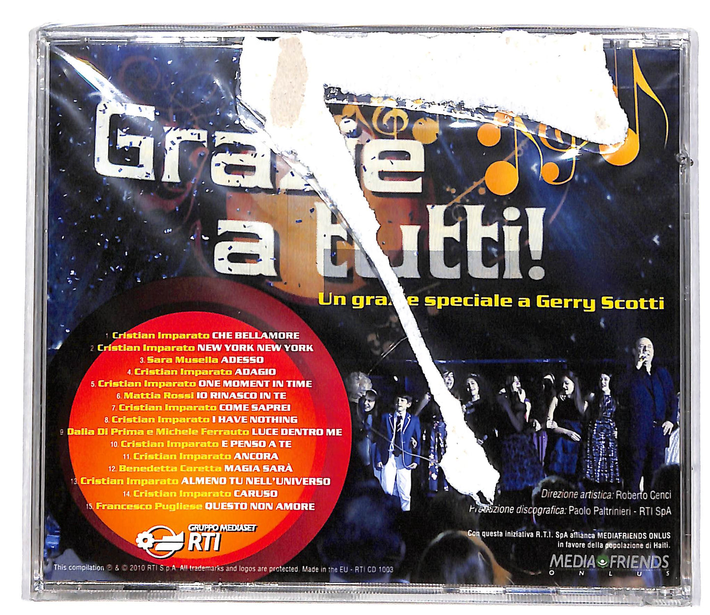 EBOND Cristian Imparato - E I Finalisti Di Io Canto EDITORIALE CD CD036135