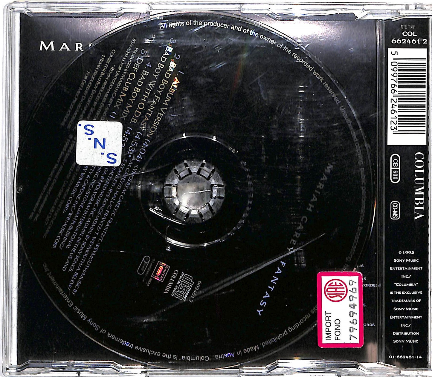 EBOND Mariah Carey - Fantasy CD CD036229
