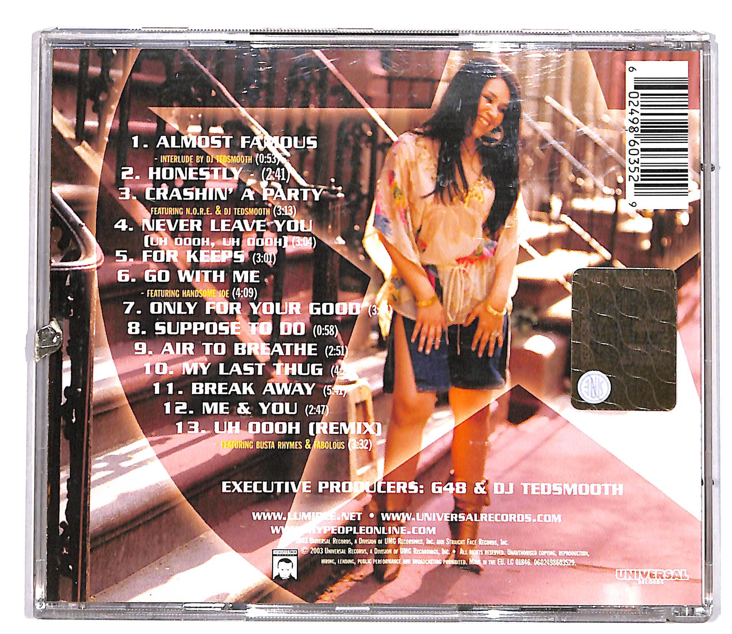 EBOND Lumidee - Almost Famous CD CD036313