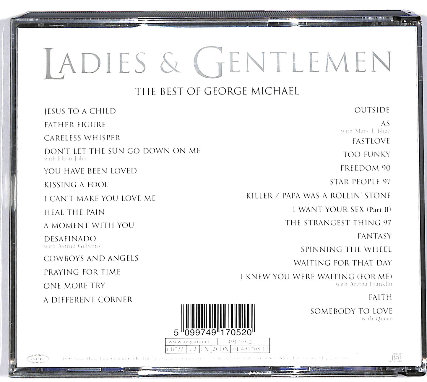 EBOND George Michael - Ladies & Gentlemen CD CD036346