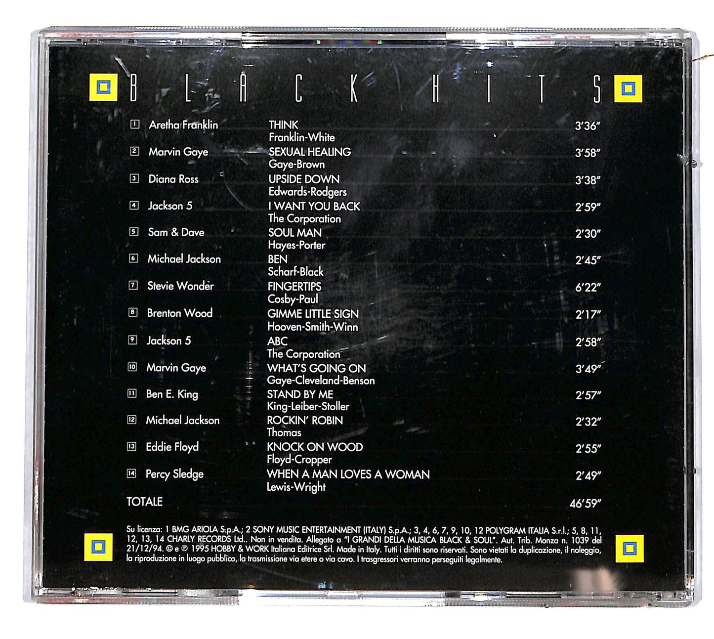 EBOND Various - Black Hits EDITORIALE <br> CD CD036412