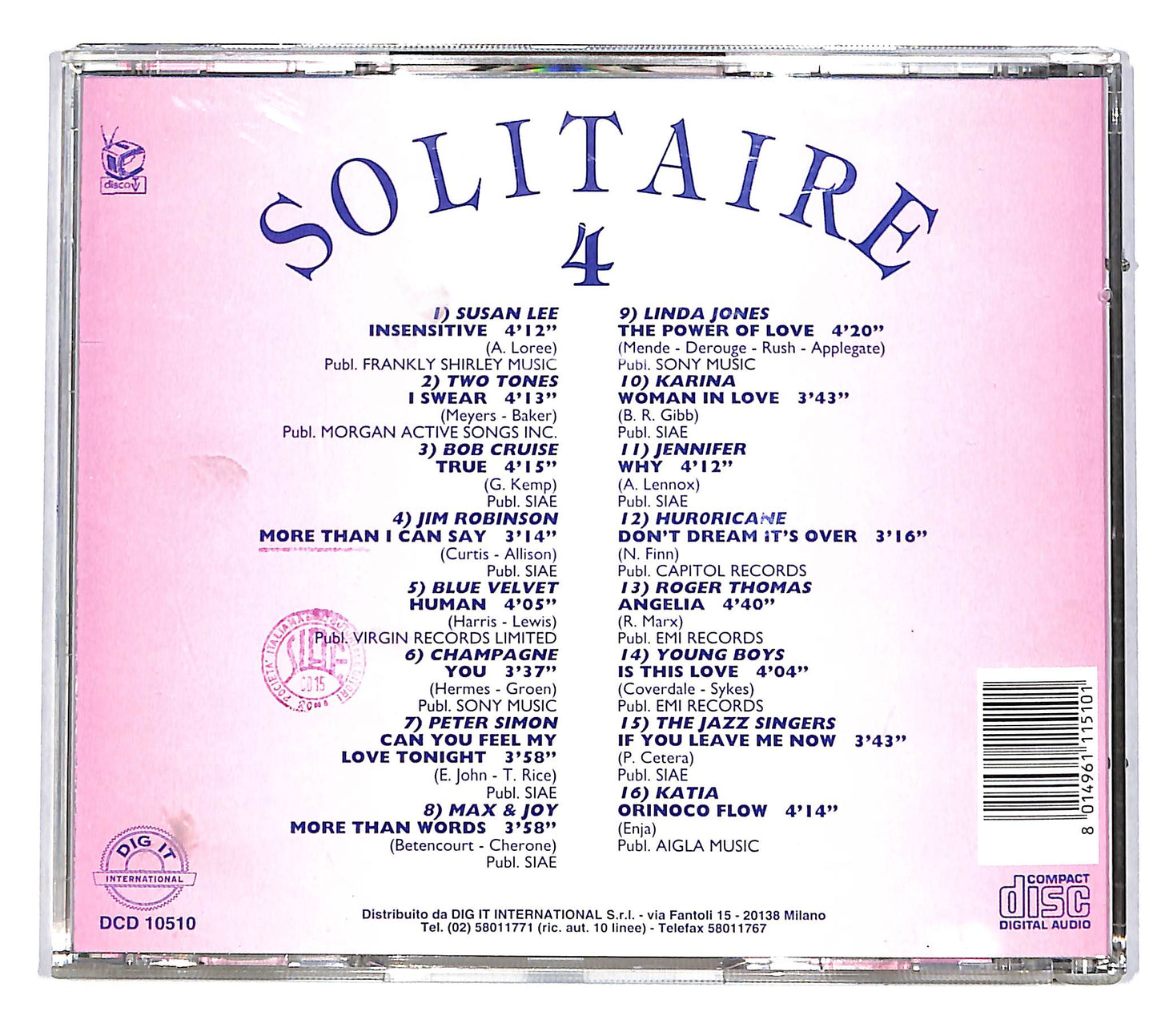 EBOND Variours - Solitaire 4 CD CD036429