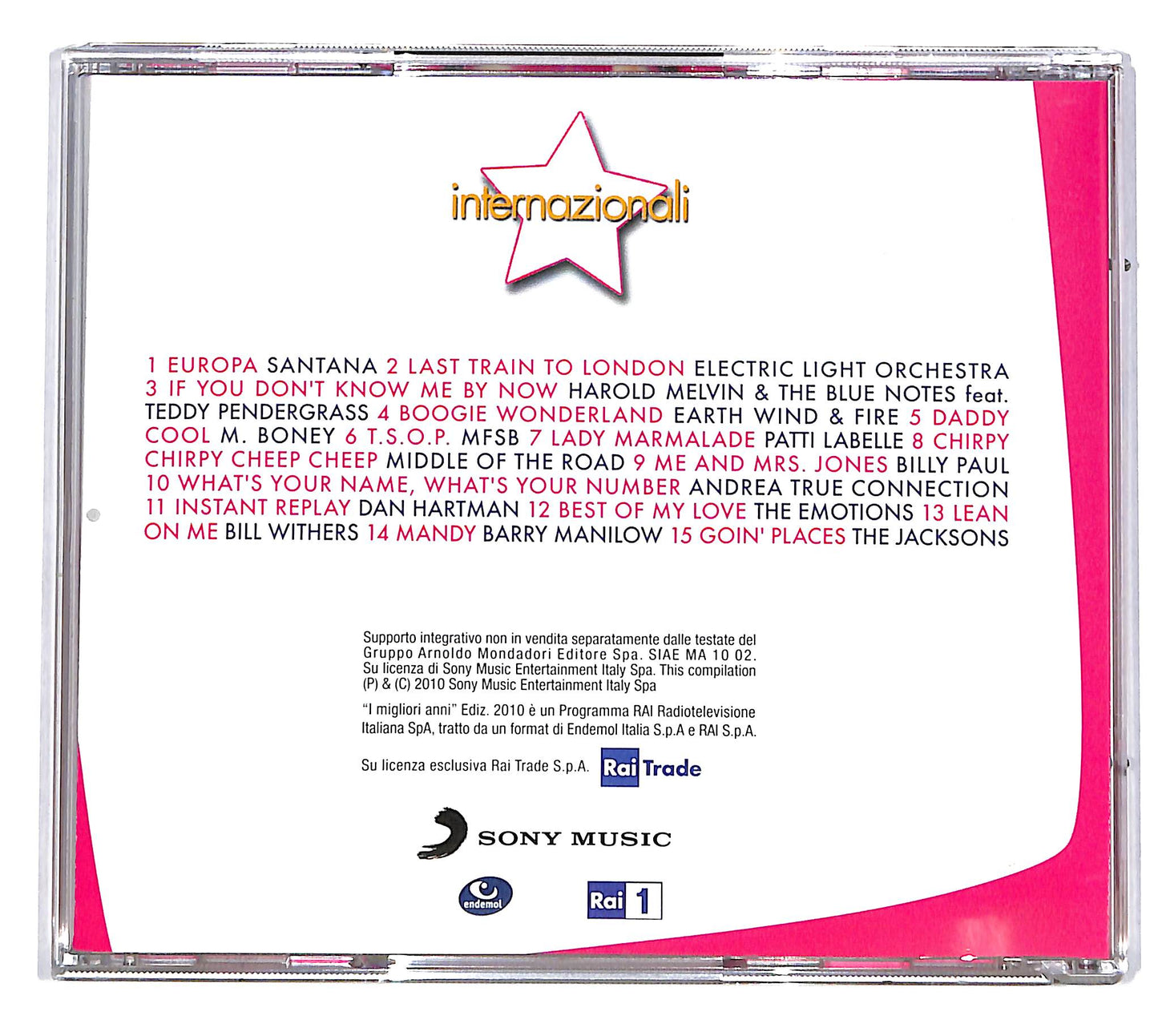 EBOND Various - I Migliori Anni 70 Internazionali EDITORIALE CD CD036435