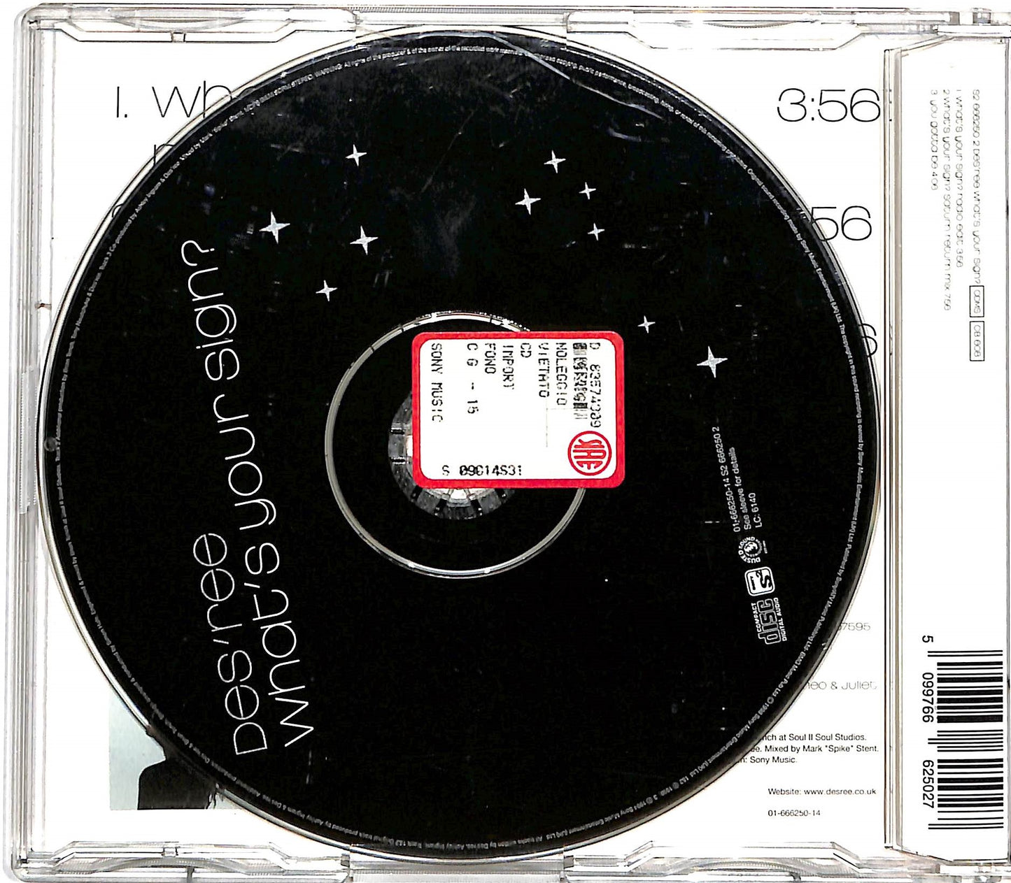 EBOND Des'ree - What's Your Sign? CD CD036507