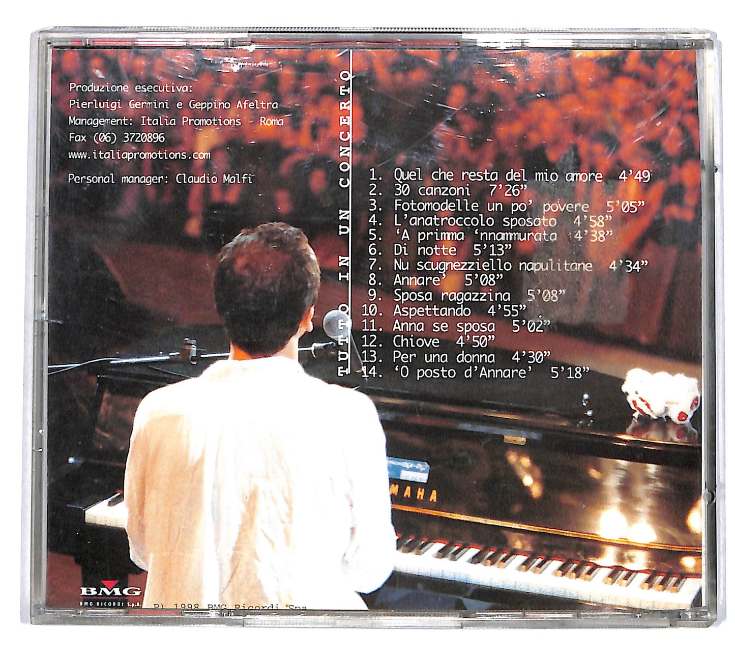 EBOND Gigi D'Alessio - Tutto in un concerto EDITORIALE CD CD036560