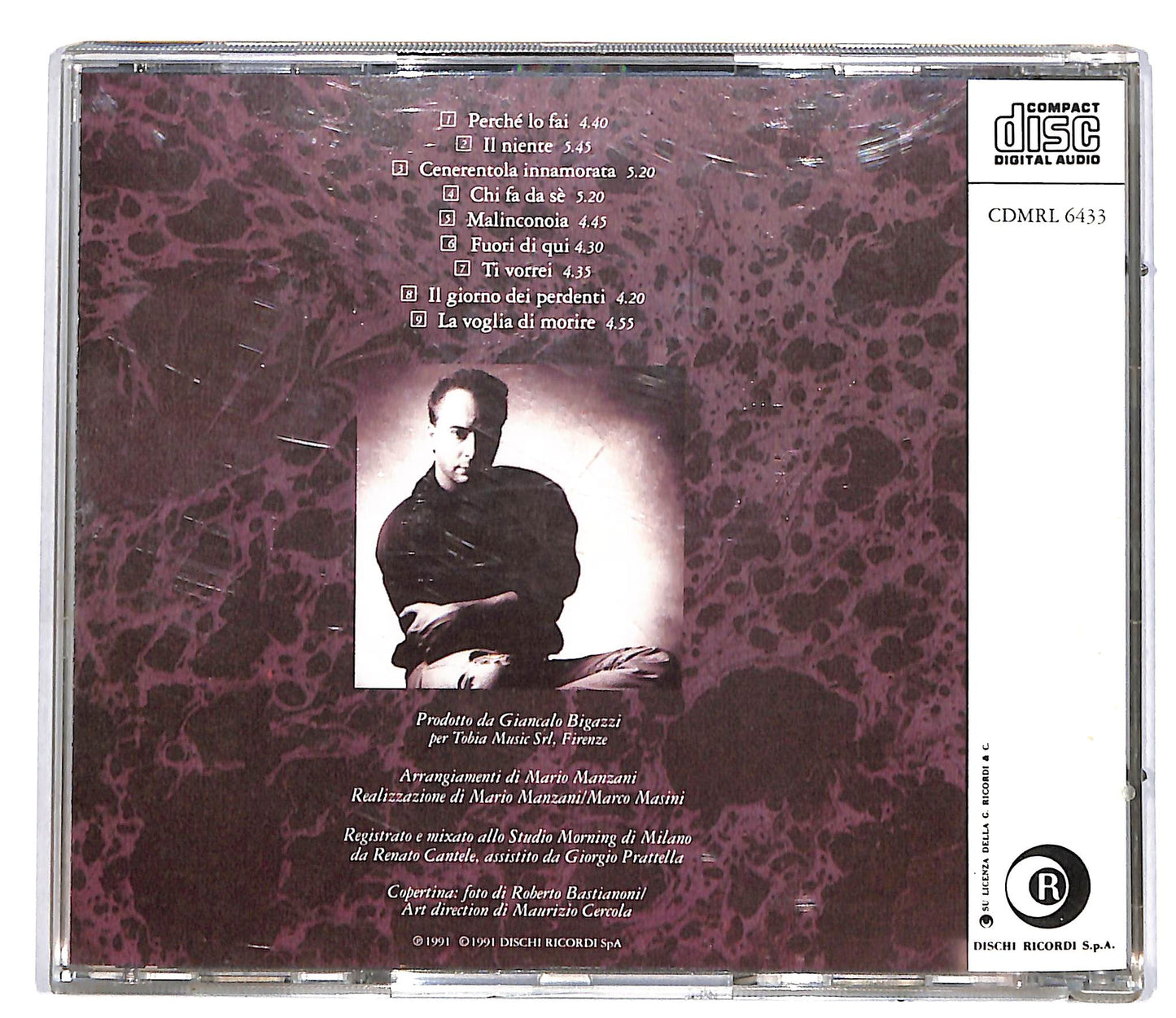 EBOND Marco Masini - Malinconoia CD CD036627