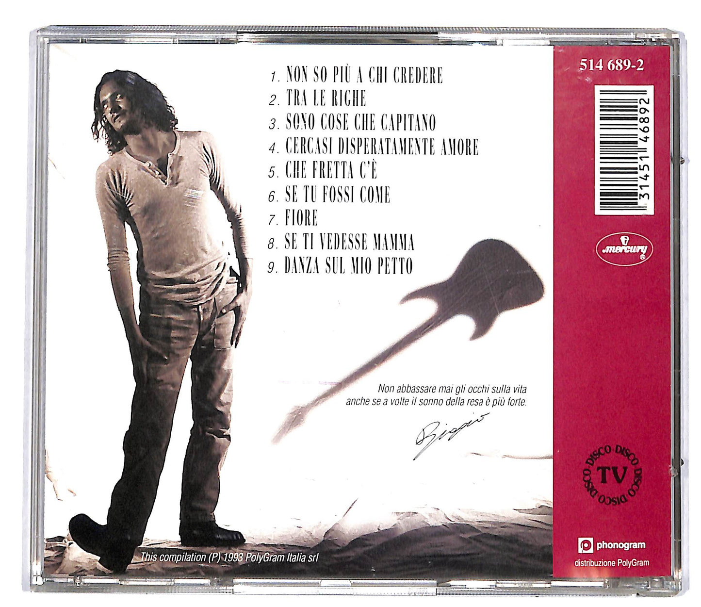 EBOND Biagio Antonacci - Non So Piu A Chi Credere CD CD036636