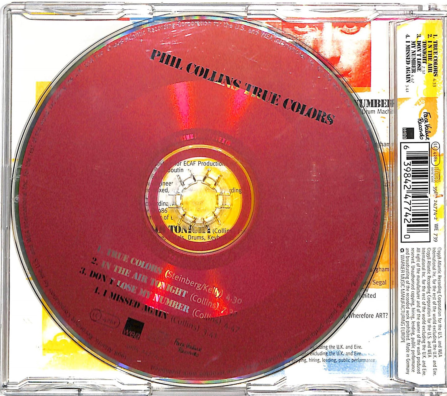 EBOND Phil Collins - True Colors CD CD036740