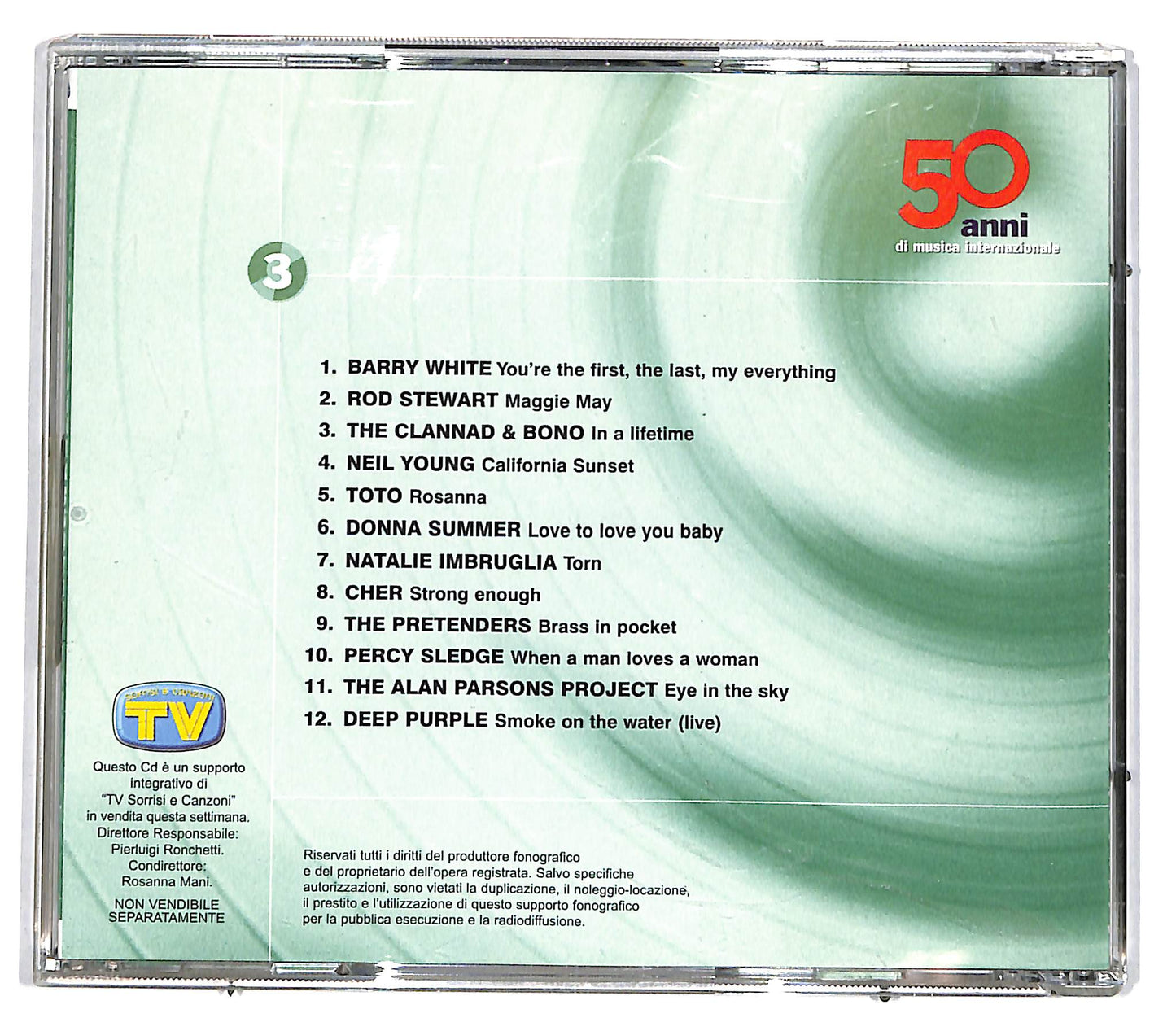 EBOND Various - 50 Anni Di Musica Internazionale vol.3 EDITORIALE CD CD036741