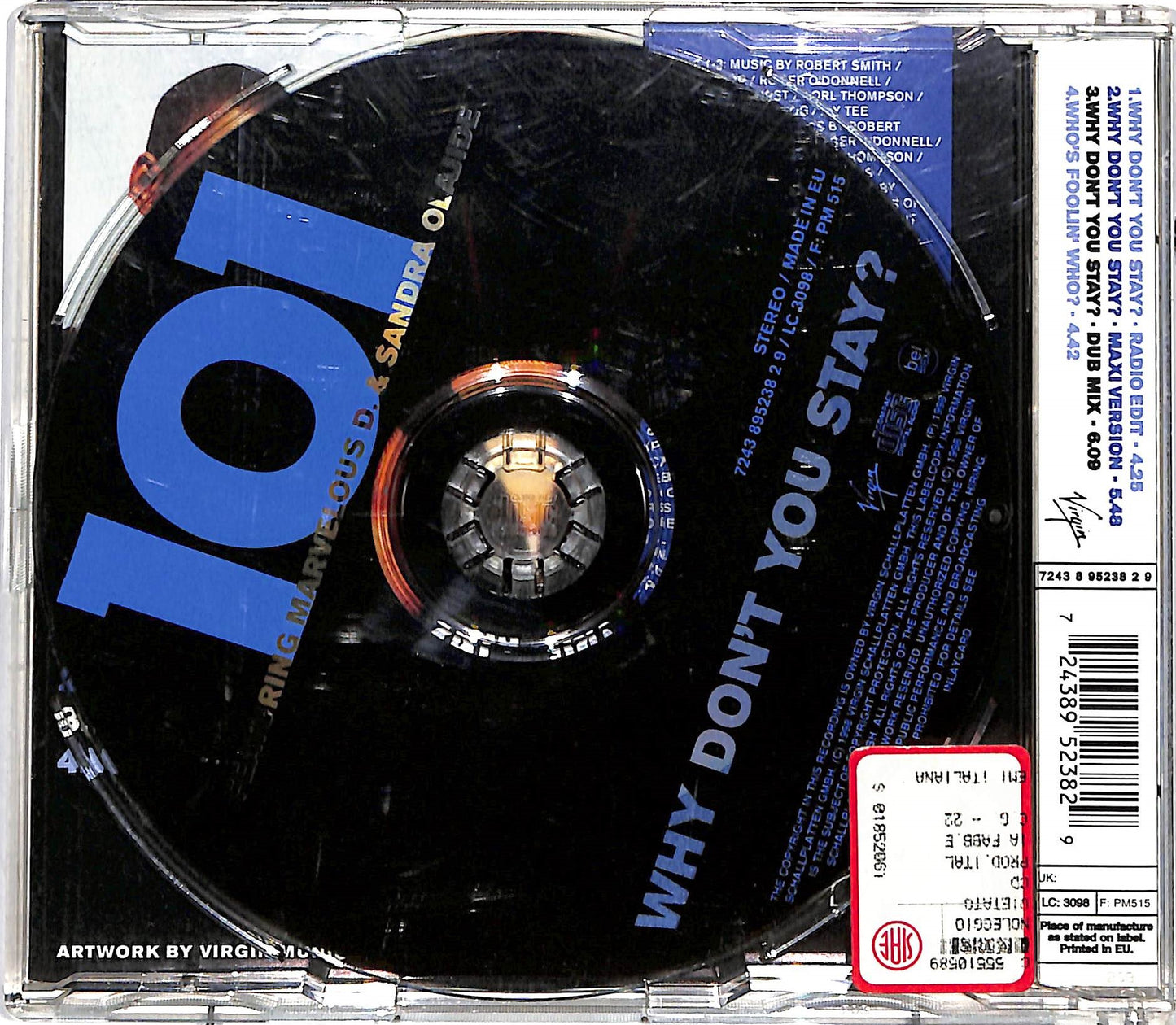 EBOND 101 - Why Don't You Stay? CD CD036743