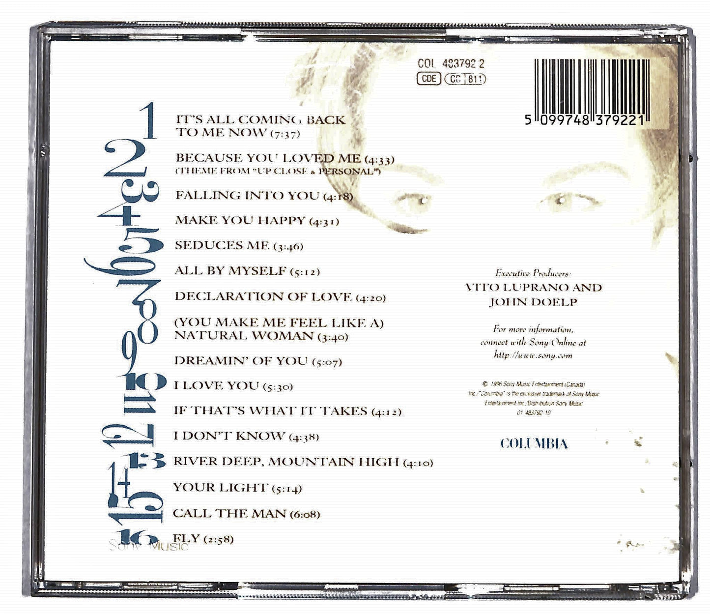 EBOND Celine Dion - Falling Into You CD CD036754