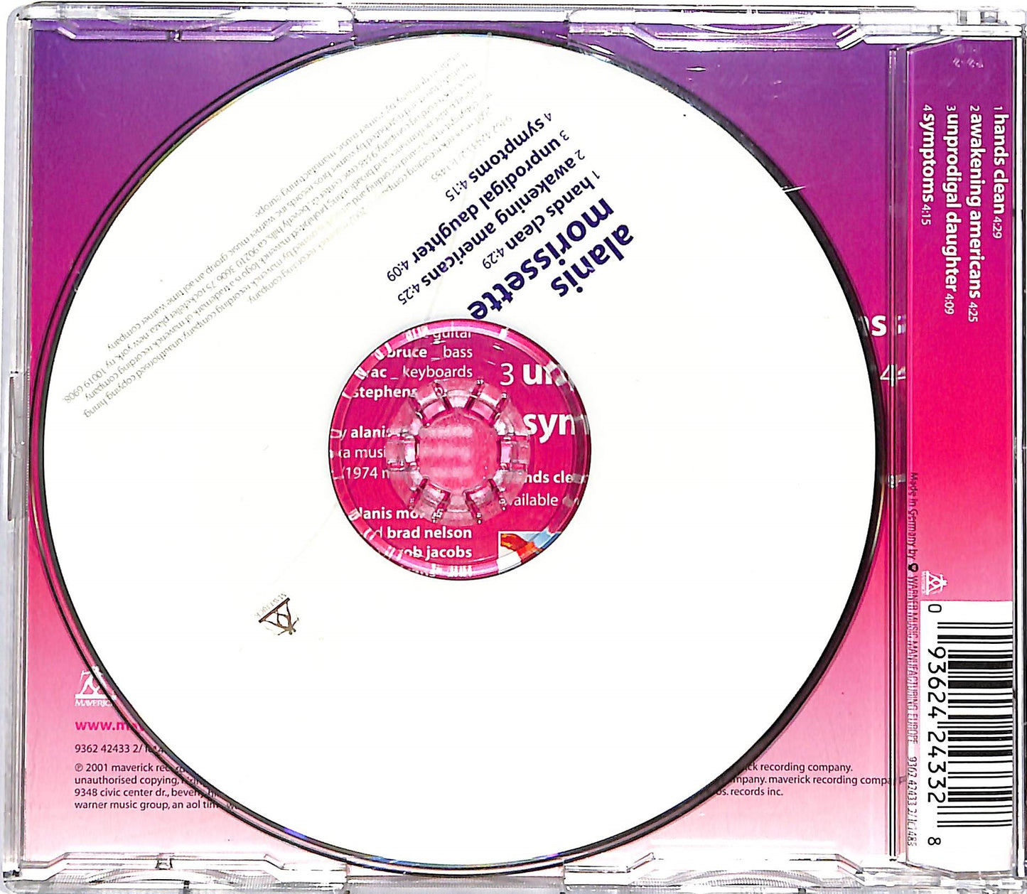 EBOND Alanis Morissette - Hands Clean CD CD036761