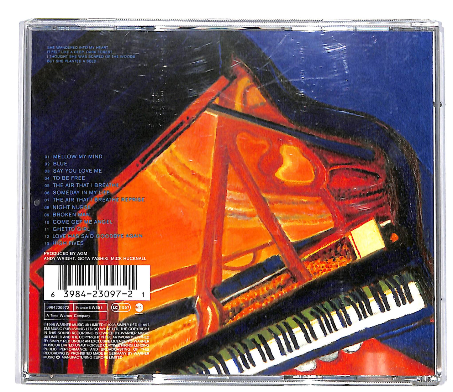 EBOND Simply Red - Blue CD CD036803