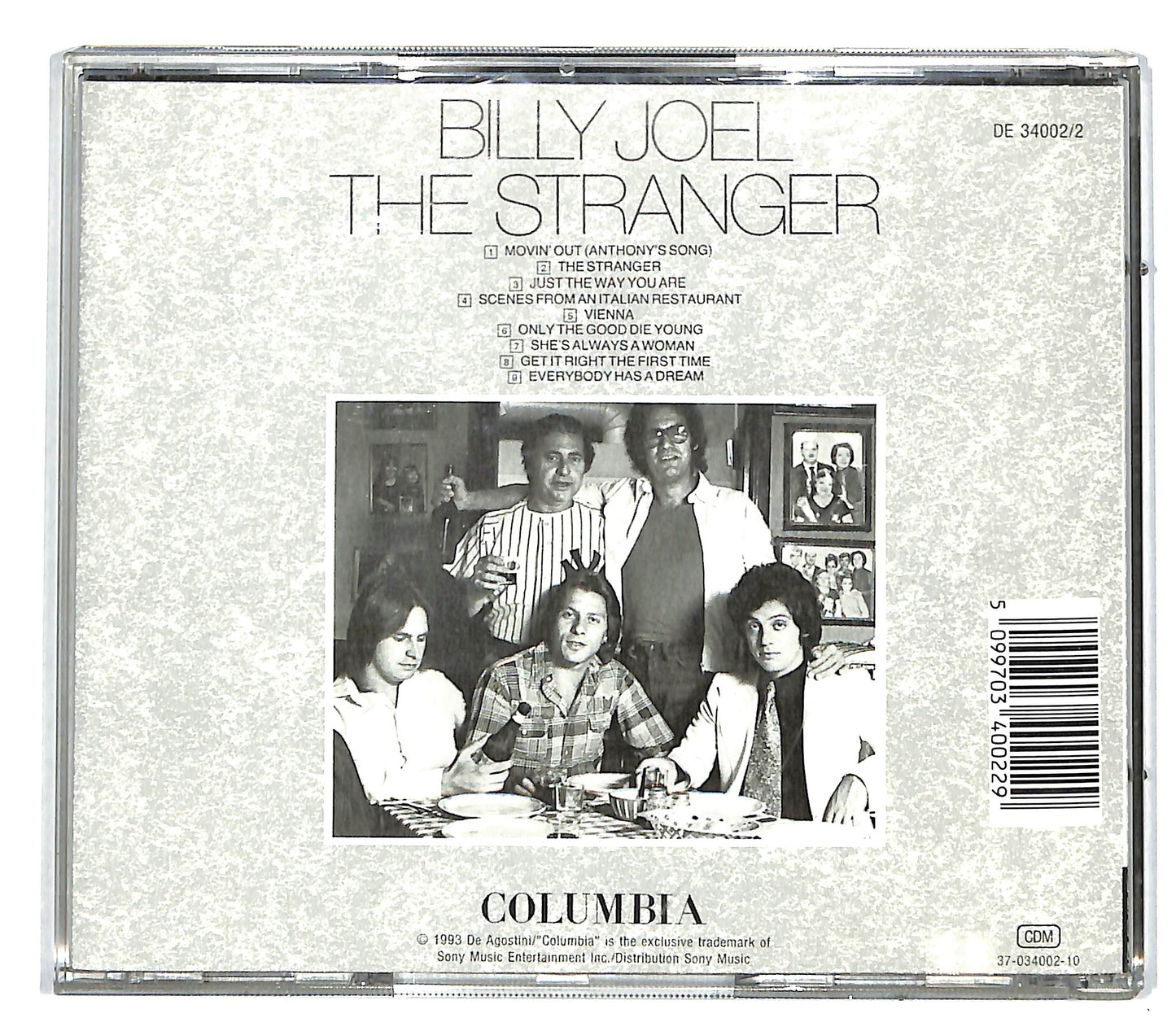 EBOND Billy Joel - The Stranger CD CD036862