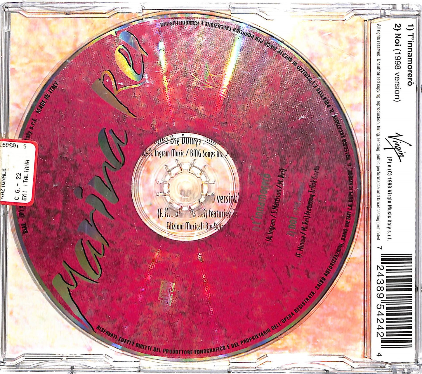 EBOND Marina Rei - T'Innamorero CD CD036952