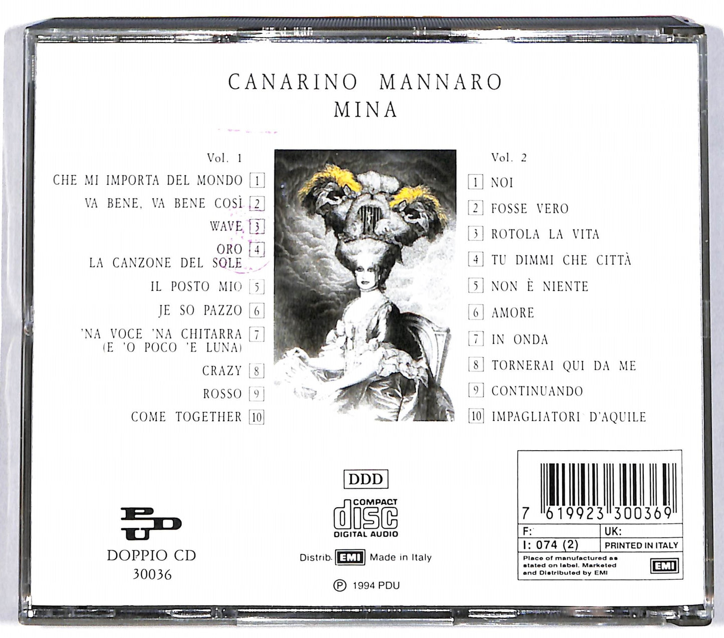 EBOND Mina - Canarino Mannaro Vol. 1 - 2 CD CD036968