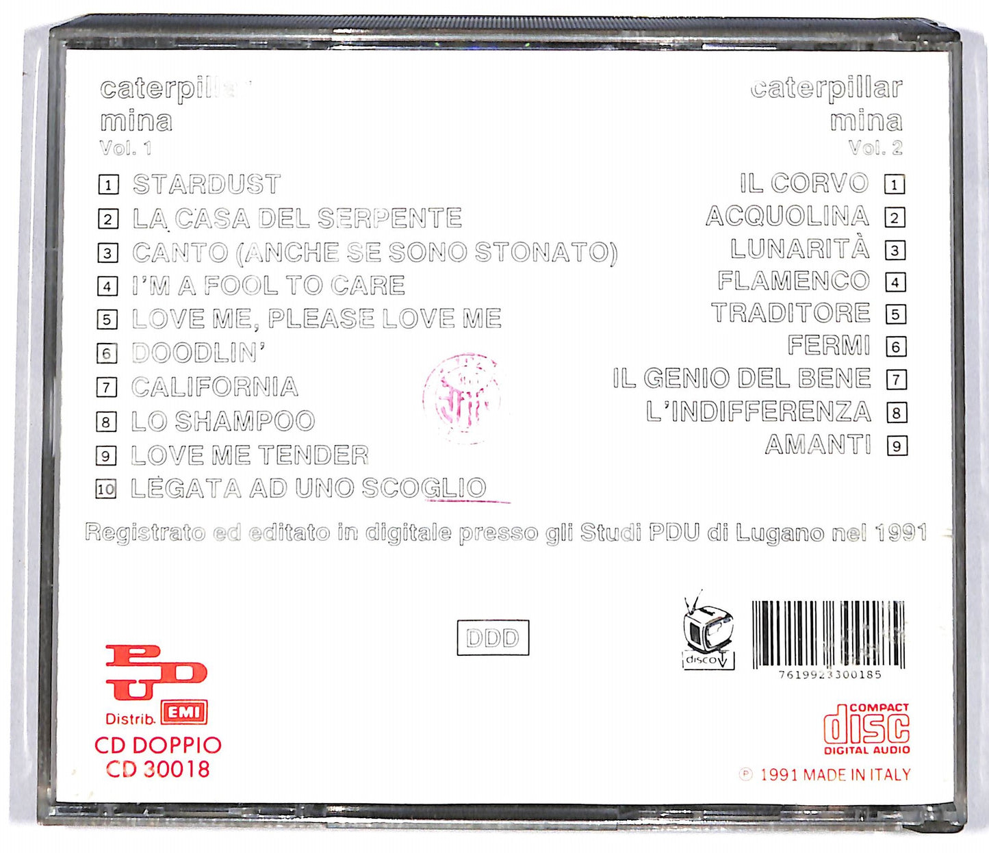 EBOND Mina - Caterpillar Vol. 1 - 2 CD CD037035