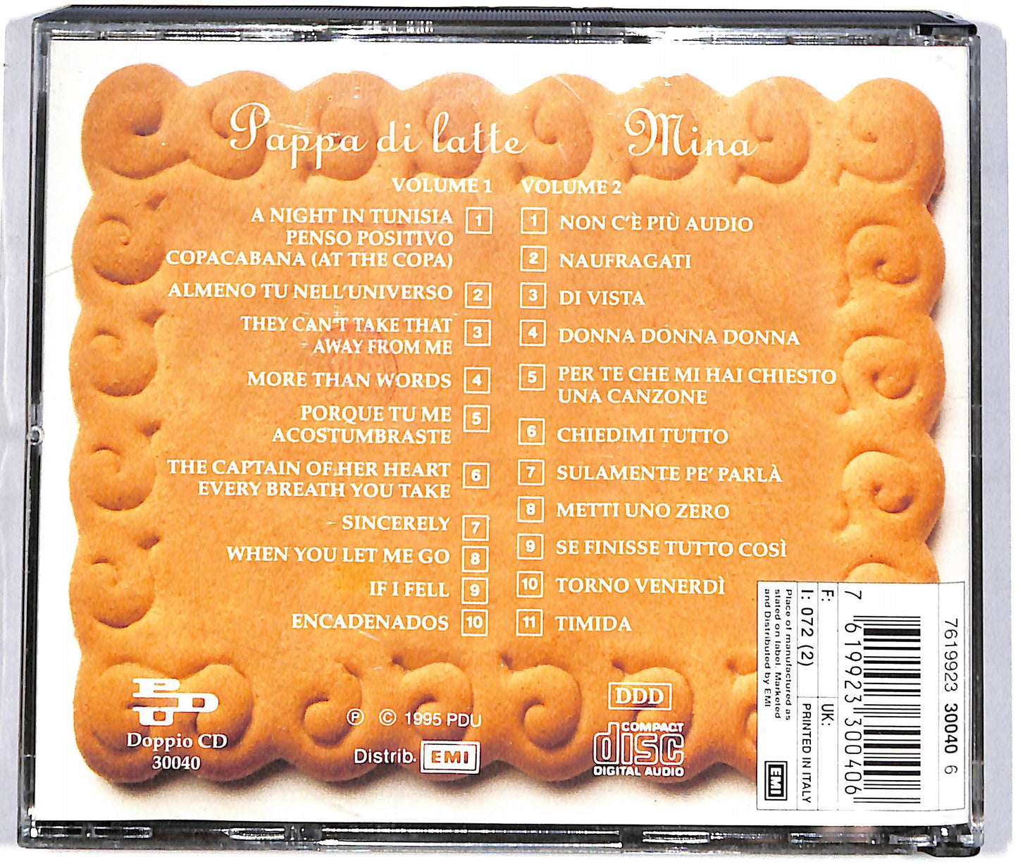EBOND Mina - Pappa Di Latte Vol. 1 - 2 CD CD037036