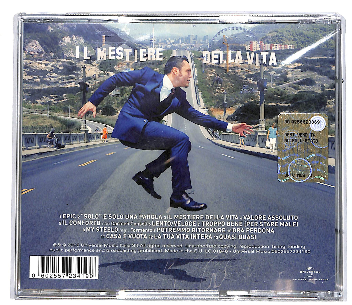 EBOND Tiziano Ferro - Il Mestiere Della Vita CD CD037102