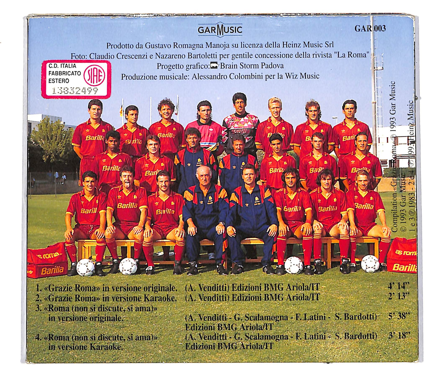 EBOND Antonello Venditti - Grazie Roma CD CD037105
