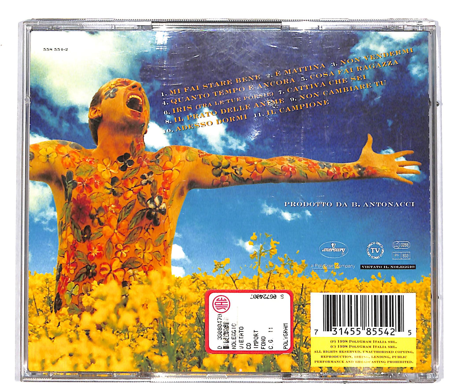 EBOND Biagio Antonacci - Mi Fai Stare Bene CD CD037140