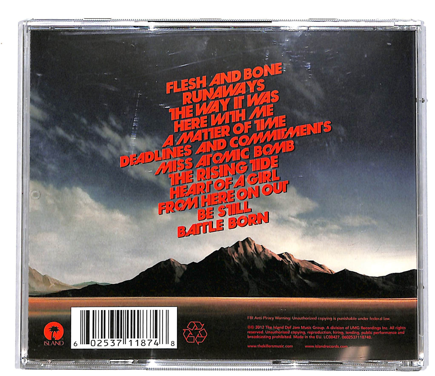 EBOND The Killers - Battle Born CD CD037141