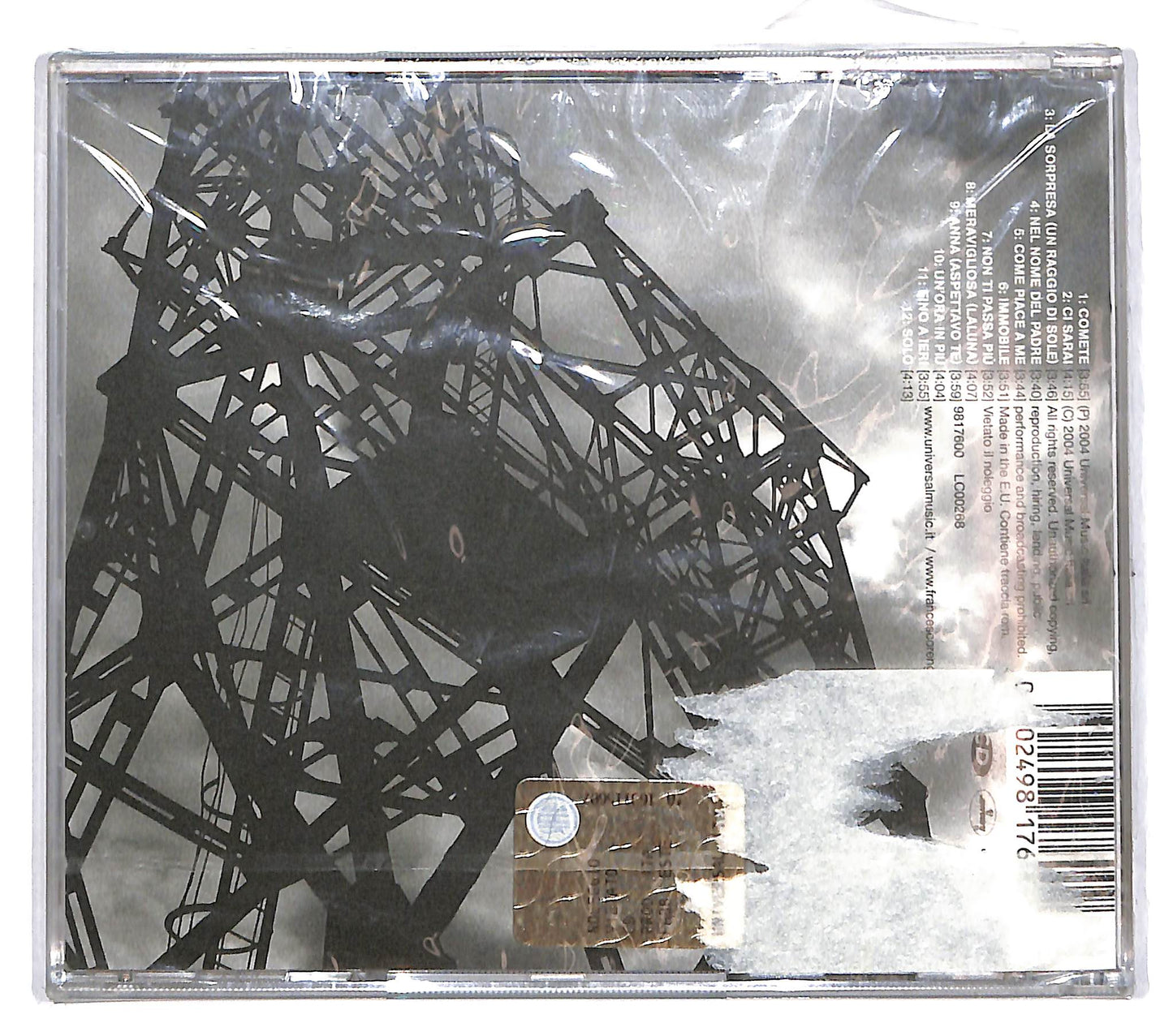 EBOND Francesco Renga - Camere Con Vista CD CD037211