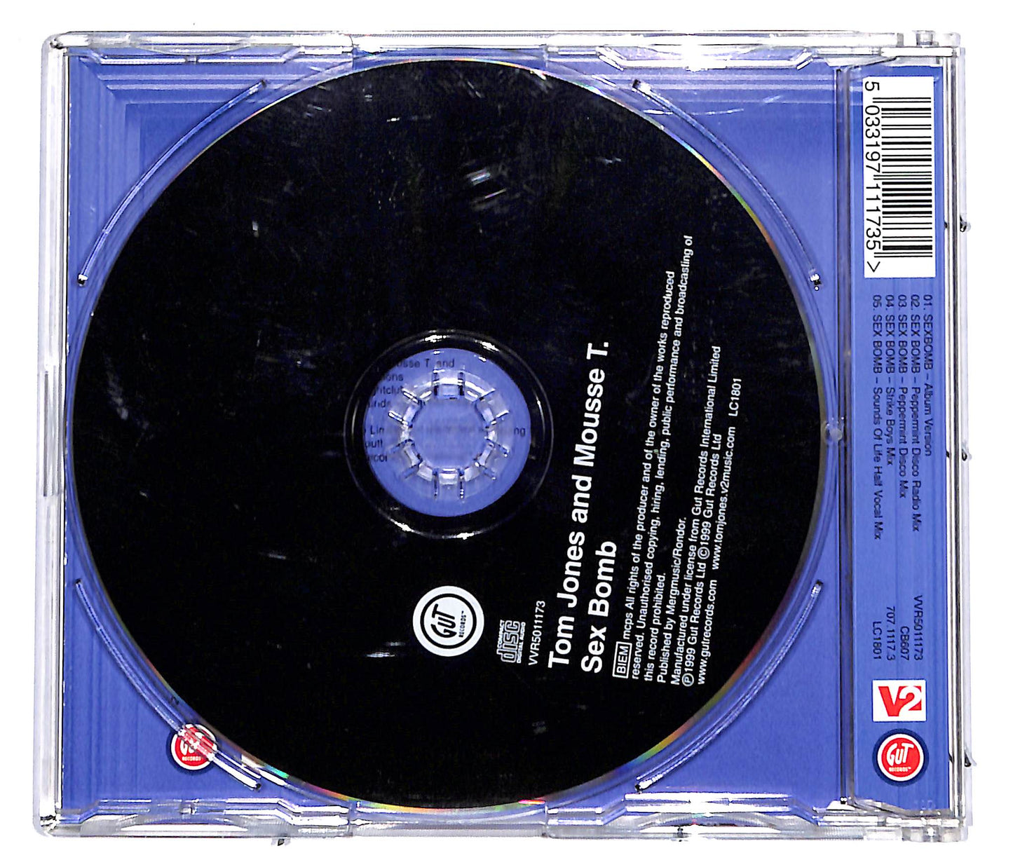 EBOND Tom Jones And Mousse T. - Sex Bomb CD CD037349