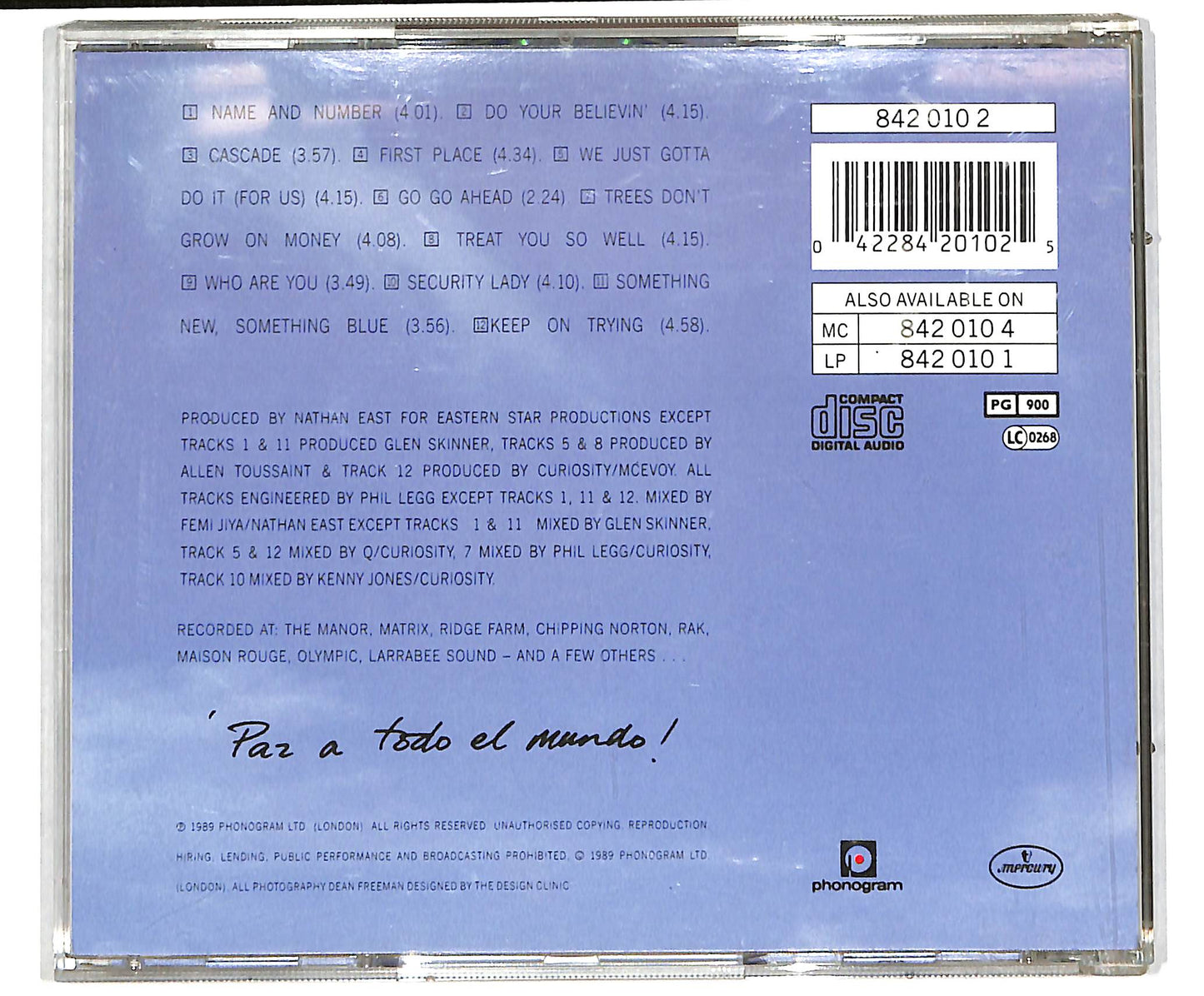 EBOND Curiosity Killed The Cat - Getahead CD CD037404