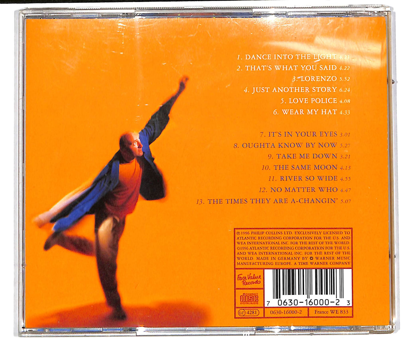 EBOND Phil Collins - Dance Into The Light CD CD037433